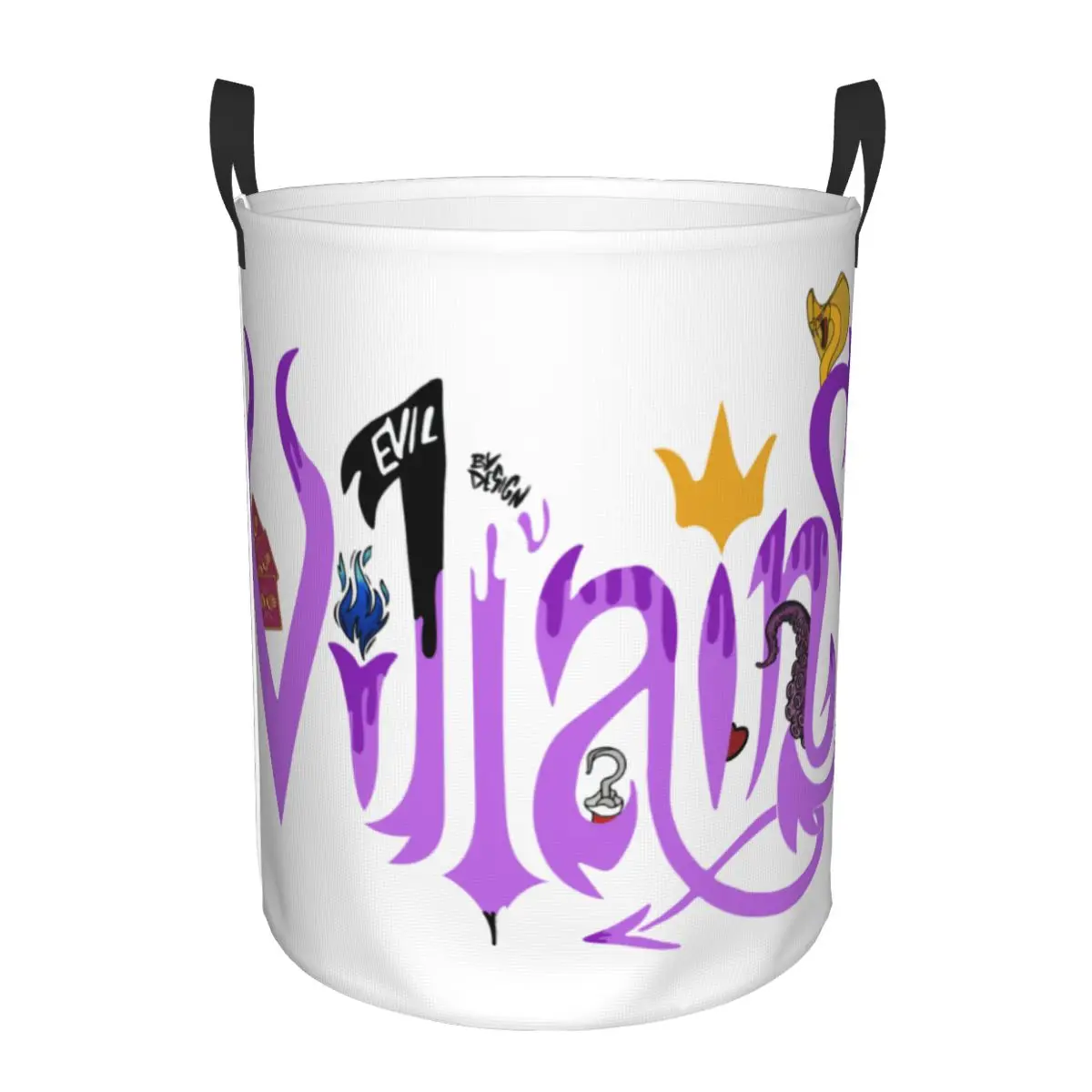 

Custom Villains Laundry Basket Collapsible Clothing Hamper Toys Organizer Storage Bins