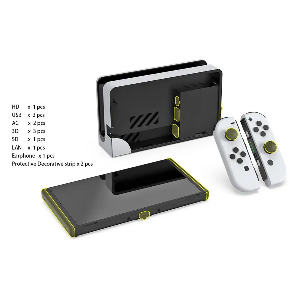 

Protective Dust Cover for Switch 2 Game Console Dustproof Silicone Port Plugs for Switch 2 Joystick Cap Gaming Accessories X1S8