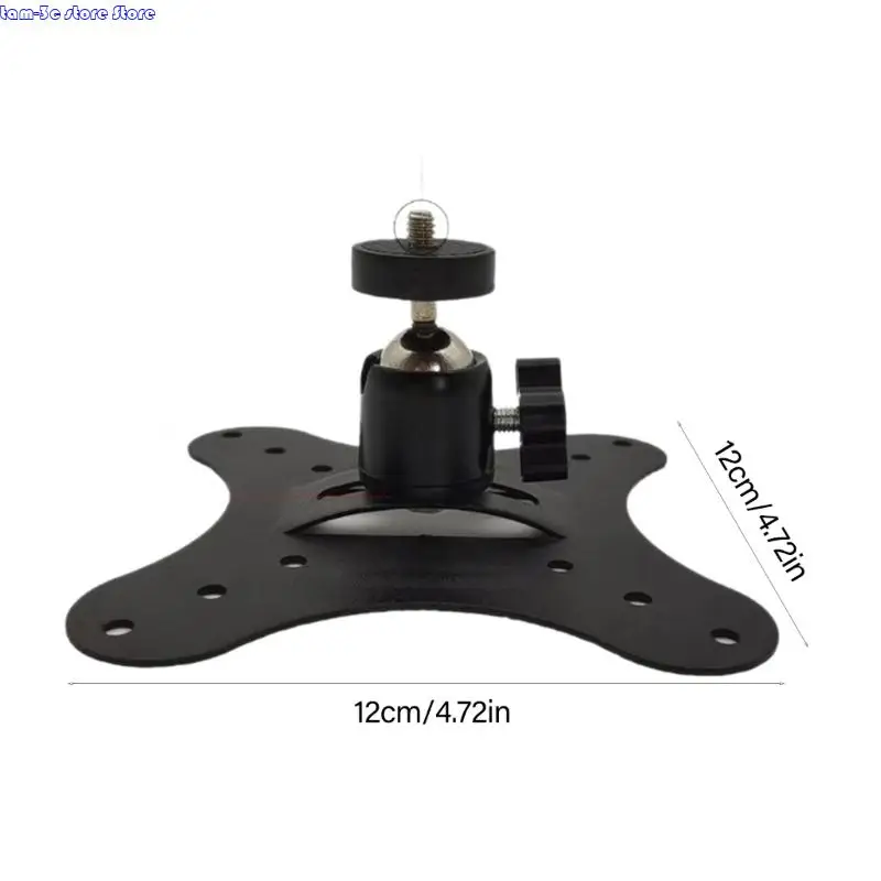 D0UA Одно отверстие проекторы кронштейна 360 градусов регулируемый угол угла с скрытым хранением кабеля тяжелый металл