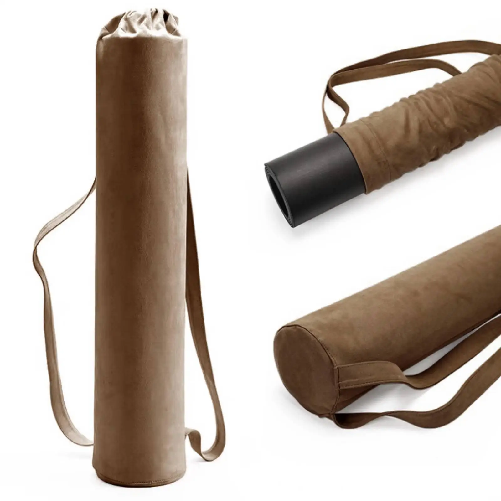 Exercise Mat Carrying Bag Two-Way Carry Design Exercise Mat Shoulder Bag