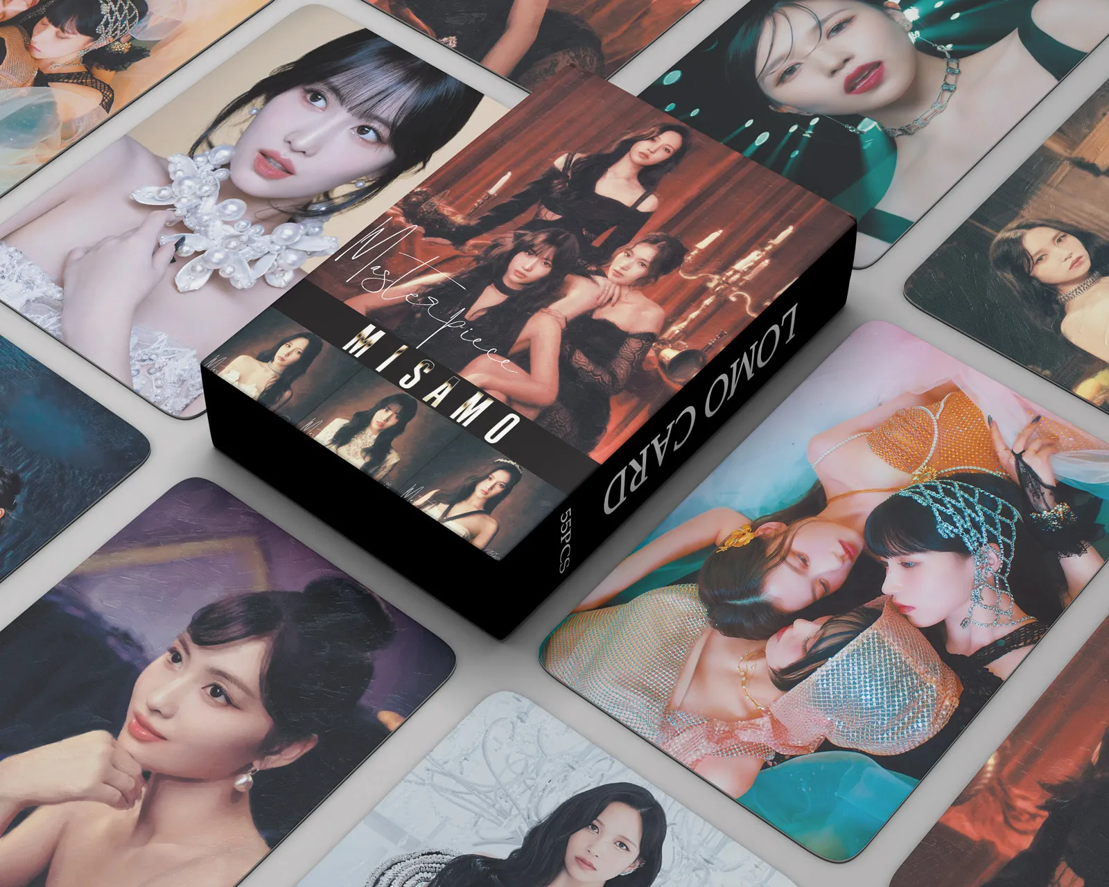 Imagem -02 - K-pop Masterpiece Cartão Fotográfico Paracoleção Cartões Idol Lomo Duas Vezes Morami Photocards Cartão Postal para Fãs 55 Pcs por Conjunto Fãs