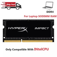 HyperX Fury LAPTOP Memory DDR4 SODIMM RAM 4GB 8GB 16GB 2400MHz 2666MHz 3200MHz Laptop Memoria For Intel CPU PC4 Notebook RAM