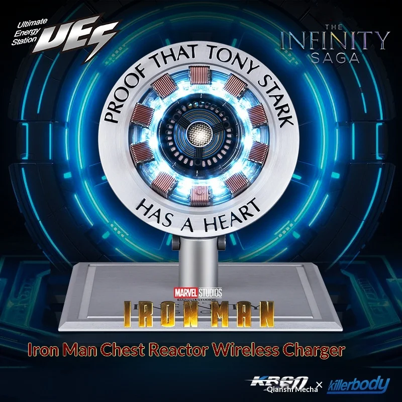 Creative Magnetic Wireless Cha - Model Kit Iron Man ulasan dan harga