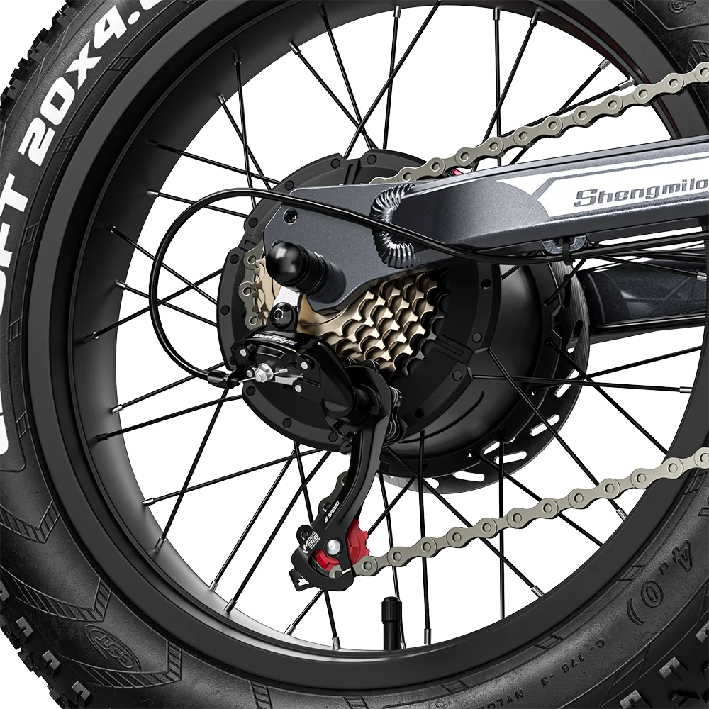 Shengmilo S900 20 inchx4.0 Fat Tire Electric Bike 1500w Electric Bicycle 48V 30AH Battery Adults Ebike  Electric Motorcycles