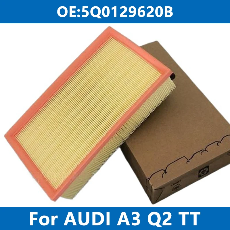 

Car Air Filter Cleaner Element 5Q0129620D For AUDI A3 S3 Q2 TT 1.6TDI 1.8TFSI 2.0TDI 2.0T quattro Engine Limousine Sportback