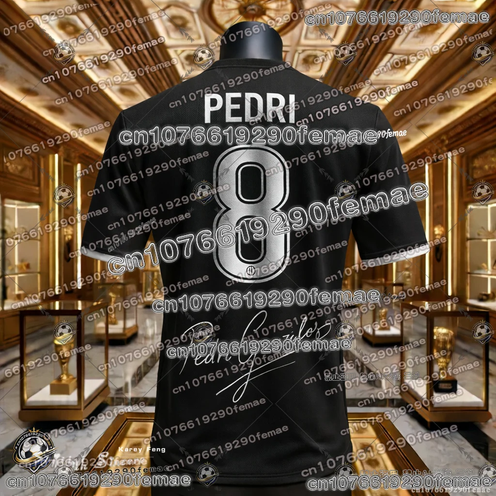 Special Pedri 8 Soccer Fan Jersey For Adults And Kids Summer Breathable Quick Dry Comfortable Sports Shirt Daily Casual Wear