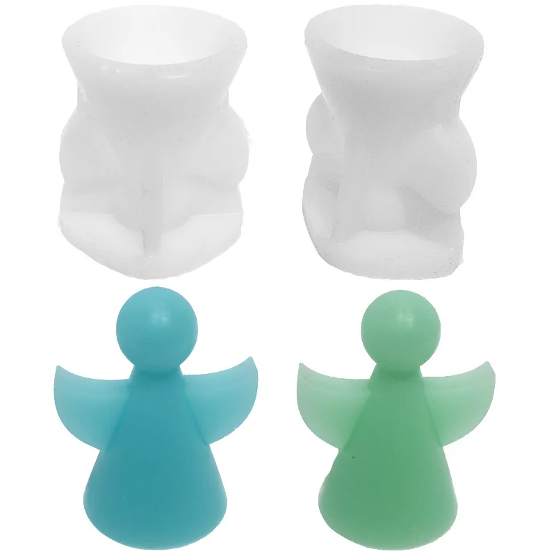 

1 шт., силиконовая форма для свечей в виде ангела