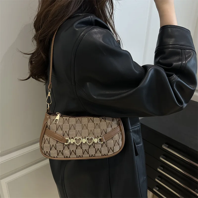 

Осенняя модная женская сумка через плечо 2025 года, универсальная сумка с верхней ручкой и ремешком через плечо, минималистичная сумка «день-ночь»