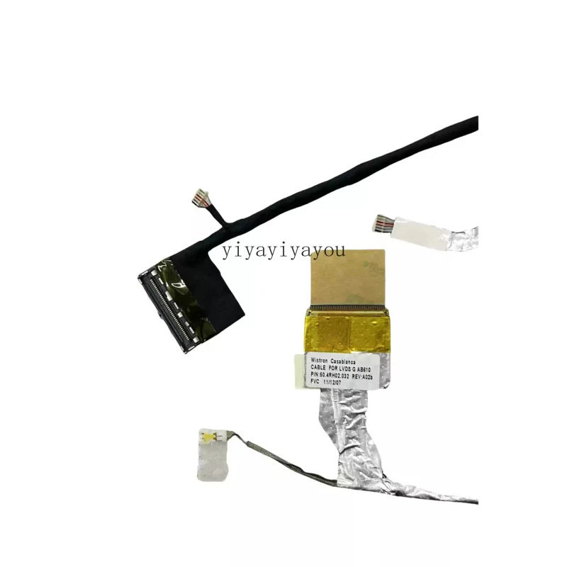 For HP DV6-6000 GAB651 LED screen cable 50.4rh02.032