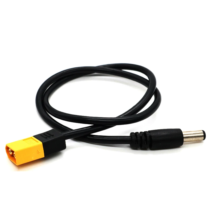 1 Stück XT60 Stecker auf DC5525 5521 Stromkabel 5,5x2,5mm/5,5*2,1mm Adapter für TS100 Lötkolben Umwandlungskabel