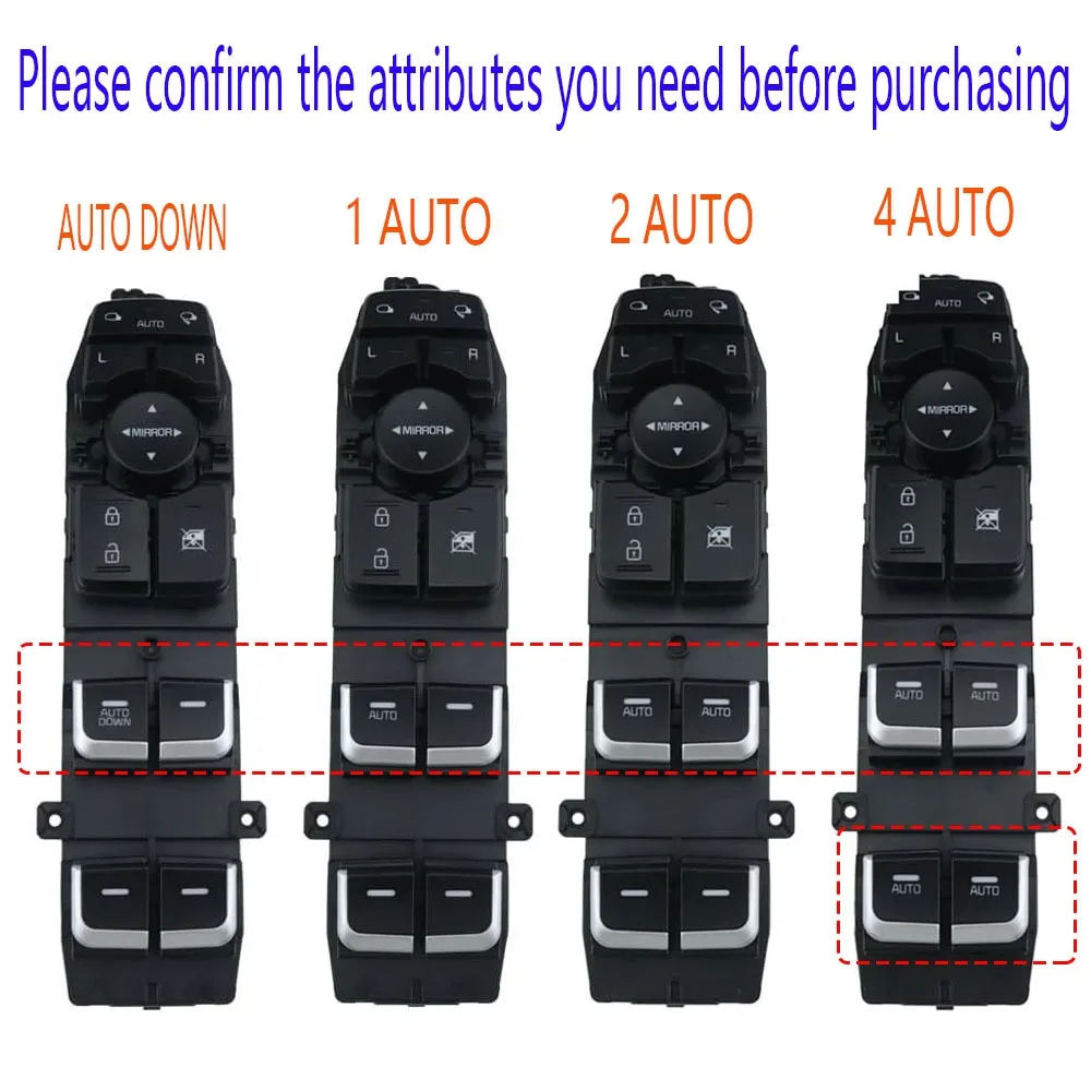 

Car Accessories for Kia Sorento 2016 2017 2018 2019 2020 Front Left LHD Electric Power Window Control Switch Glass Lifter Button