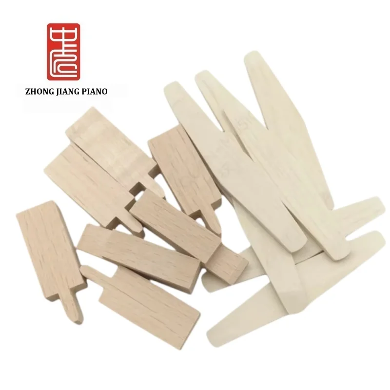 Piano Keyboard Repair Tools, Front Hole, Middle Hole, Keyhole Wool Cork, Round Dowel, Flat Dowel.