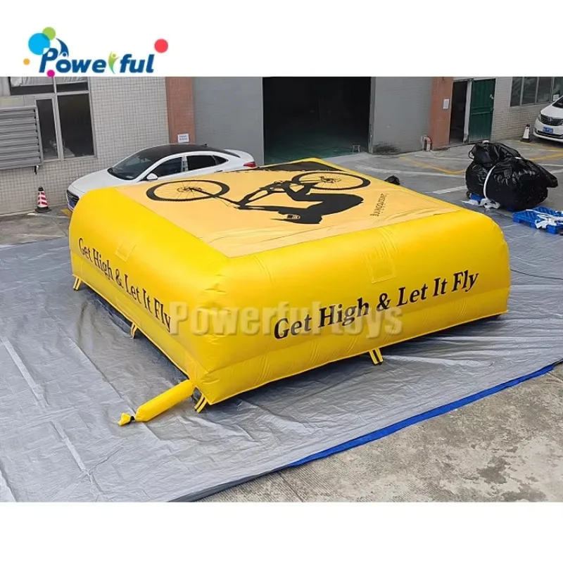 

Stuntman Sports Stunt Jump Airbags Inflatable square Mountain Bike Flat Bike Landing airbag