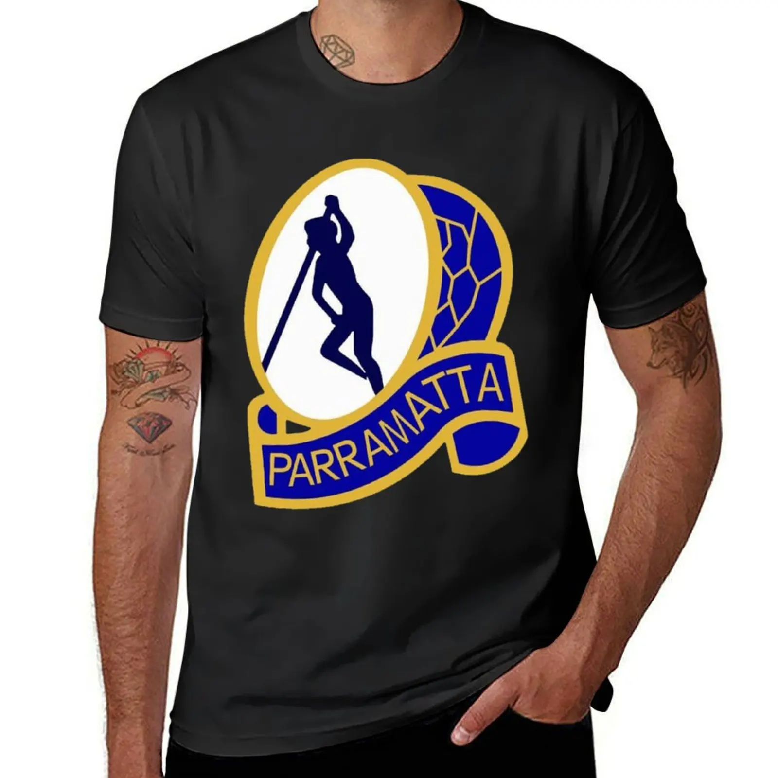 pe >parramatta 1, eels > parramatta 2,parramatta > eels 3 Classic T-Shirt summer top men workout shirt