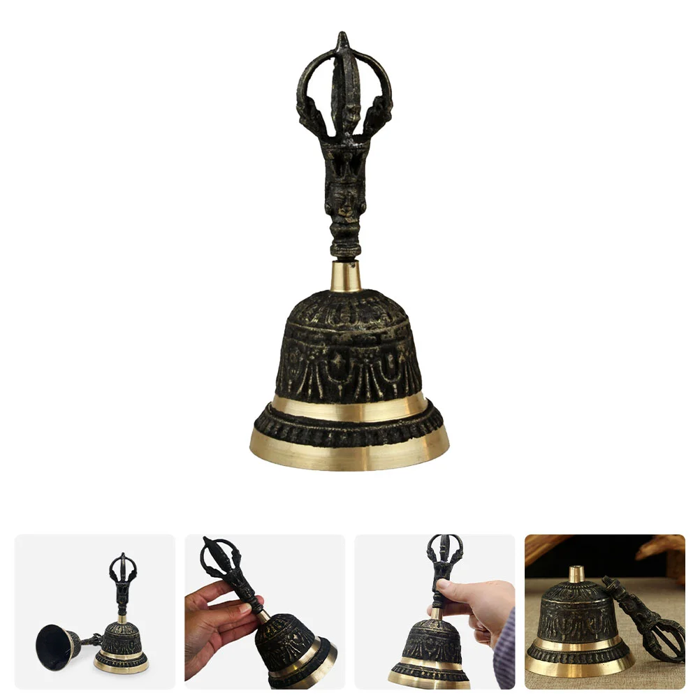 Creative Copper Bell Multipurpose Hand Bell Delicate Metal Bell Simple Call Bell simple bell decor copper bell for home