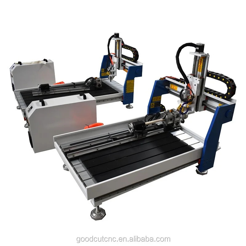 Cnc Router 4 Axis for Wood, MDF, Acrylic GoodCut Mini 6090 Desktop