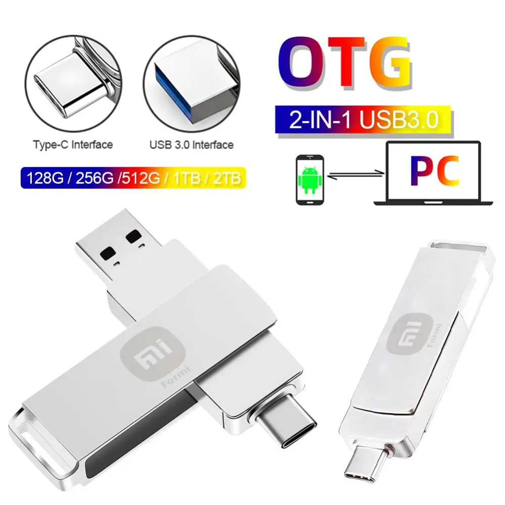 Formi USB 3.0 Flash Drive High Speed Pen Drive 2tb 1tb Usb 3. 0 Memory Stick 512gb Flash Pendrive Metal Usb Disk For Table PC