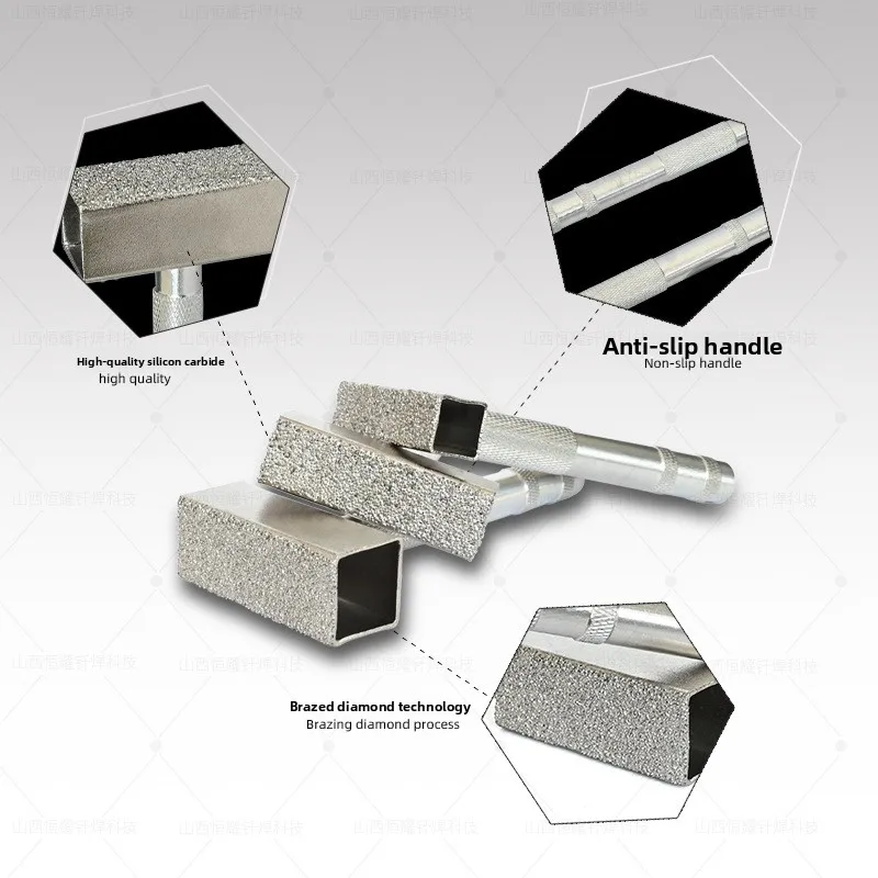 Brazed Handheld Dresser T-Type Diamond Grinding Wheel Dressing Tool