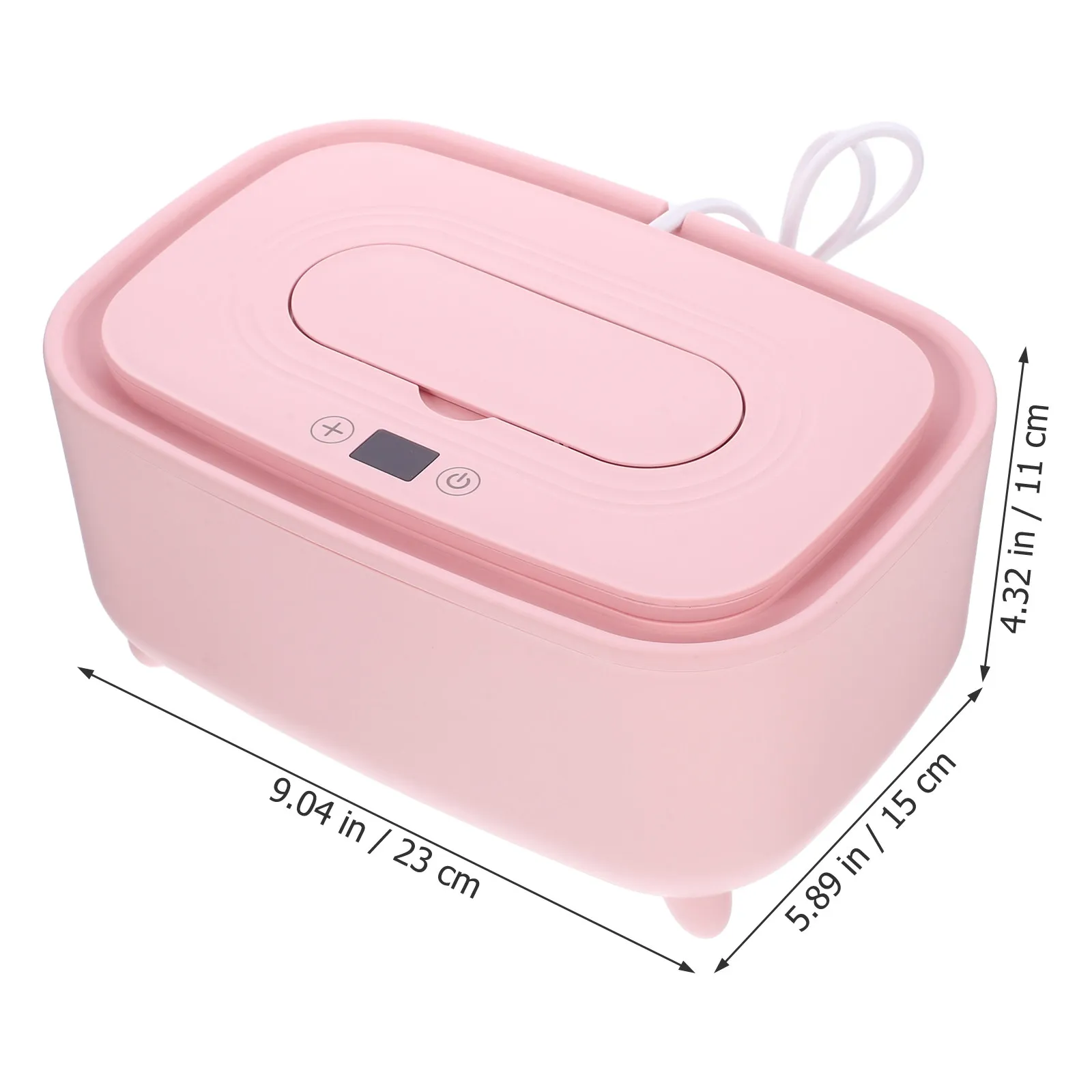 Travel Wipes Warmer Wet Tissue Reusable Container Baby Holders Pp，ABS Portable USB Dispenser