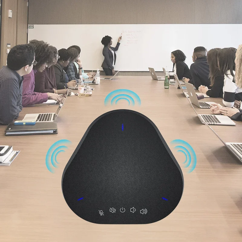 

OneKing 360 Degree Pickup Audio Conferencing Speaker Usb Meeting Mic Video Conference Microphone Speakerphone