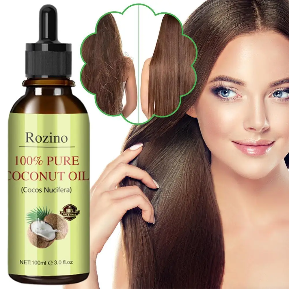 

100ml Hair Essence Oil Nourishes and Softens Hair Repairs Dyed and Perm Damaged Smoothes Frizz Hair Care Products