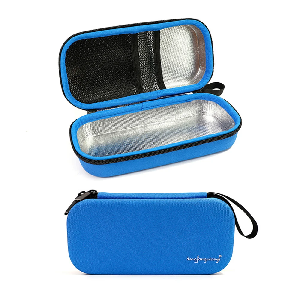 

Insulin Cooler Pack Portable Insulated Medication Bag for Travel Injection Case Lightweight Reusable Waterproof Double Zipper