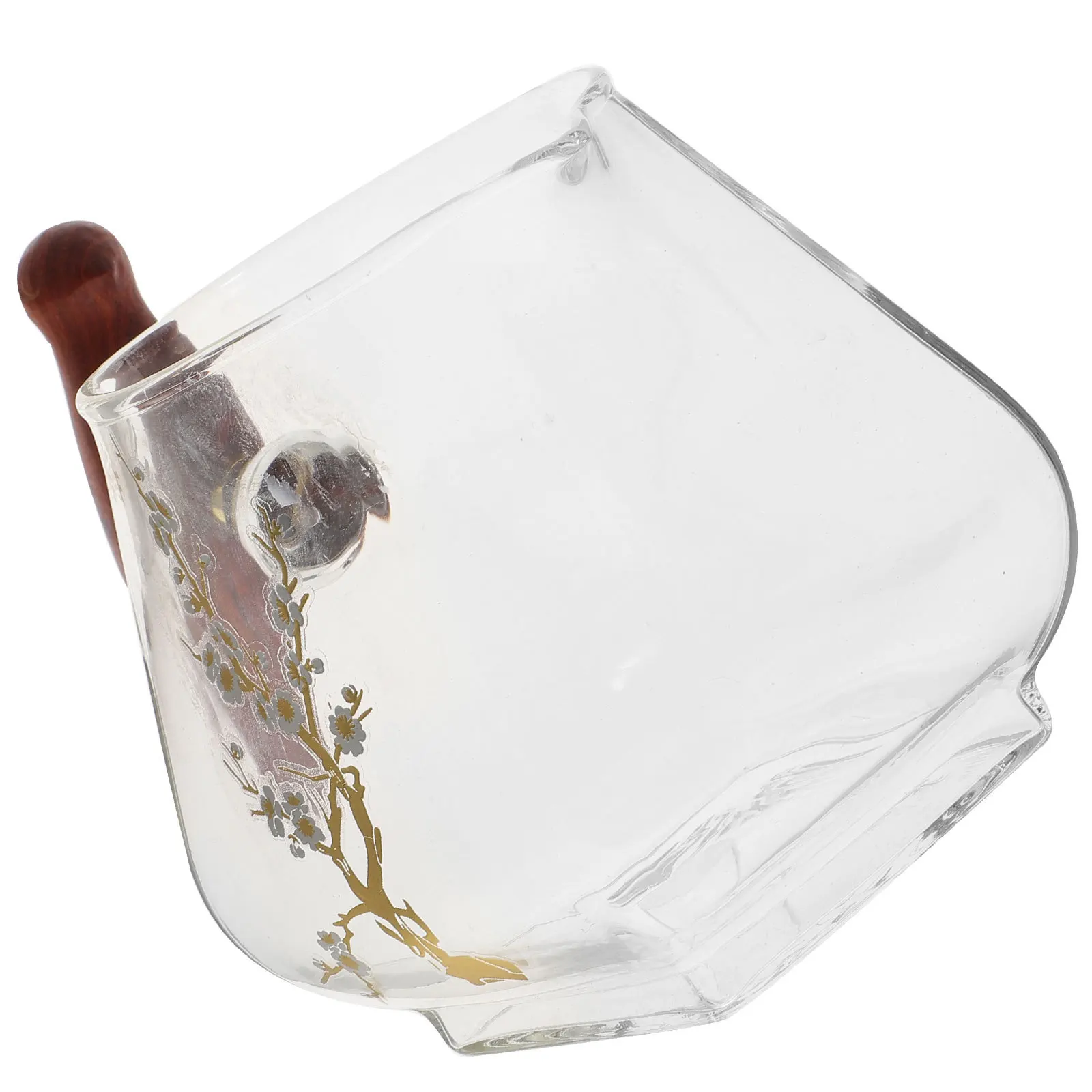 

Стеклянная лодка для соуса, безопасный материал, без капель, носик, соус, сервировочный контейнер, дозатор для заправки салата, соуса