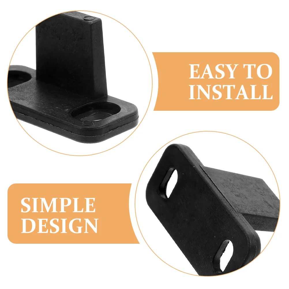 8Pcs Barn Door Floor Guide Closet Door Guide Door Stopper Sliding Door Bottom Guide