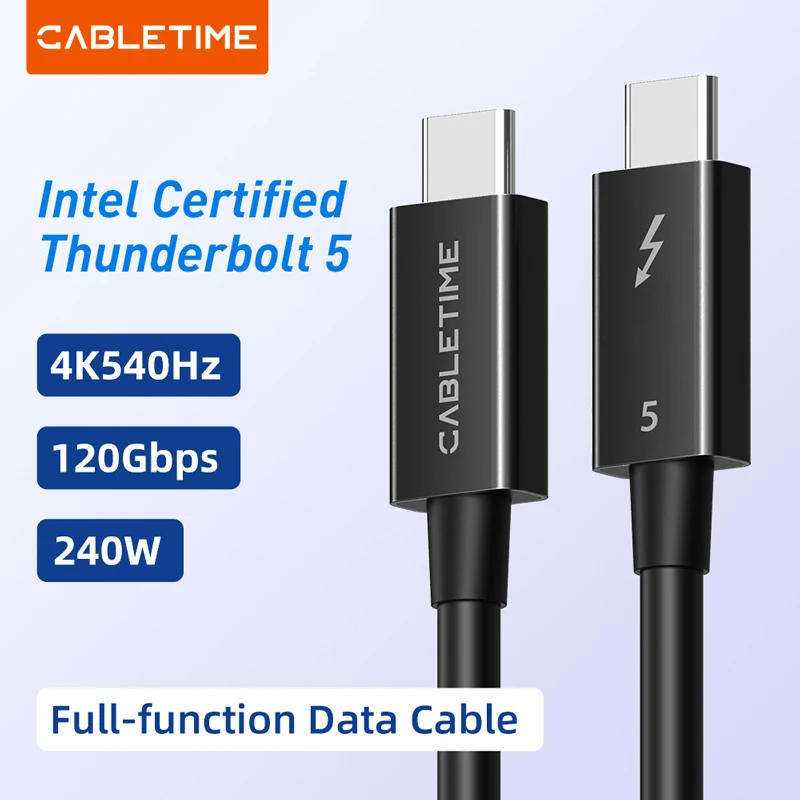 cabletime-thunderbolt-5-ケーブル-120gbps-データ同期-pd240w-急速充電-8k60hz-usb4-タイプ-c-ケーブル-macbook-ipad-ssd-対応
