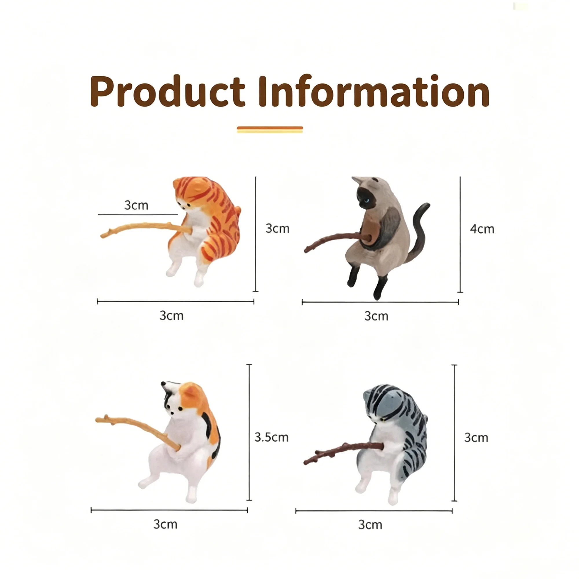 Fishing Cat Car Decoration description 2