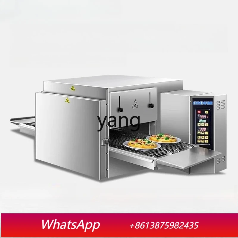 LTT Commercial Pizza Oven 304 Stainless Steel Multifunctional Crawler Pizza Electric Oven