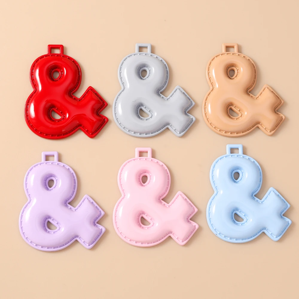 Leslie 5 Stück 51 mm niedliche 0-9 Zahlenanhänger für Schmuckherstellung, DIY Ohrringe, Anhänger, Halsketten, Armbänder, Bastelbedarf – Detail 17
