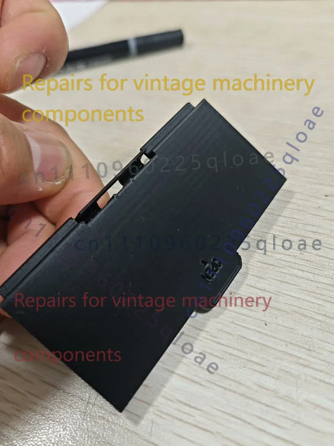 High Precision 3D Printed Battery Cover Replacement For SONY ICF-5900 Radio Spare Lid Part