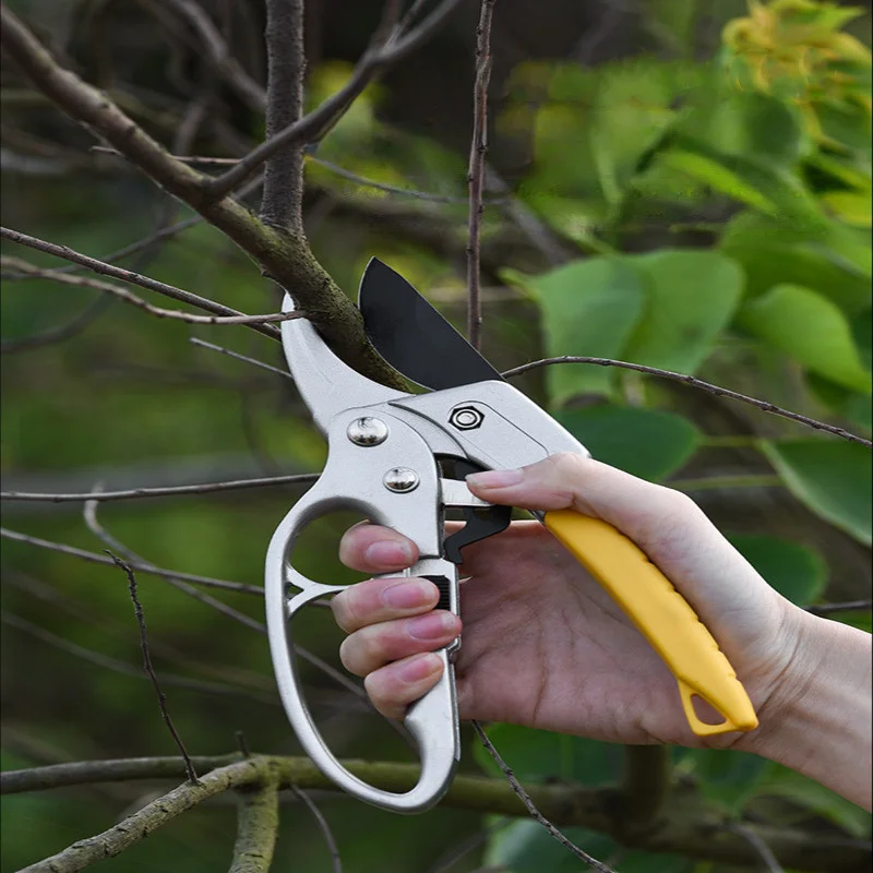 

High Quality Garden Pruning Shears Cutter High Carbon Steel Gardening Plant Scissor Branch Pruner Trimmer Tools