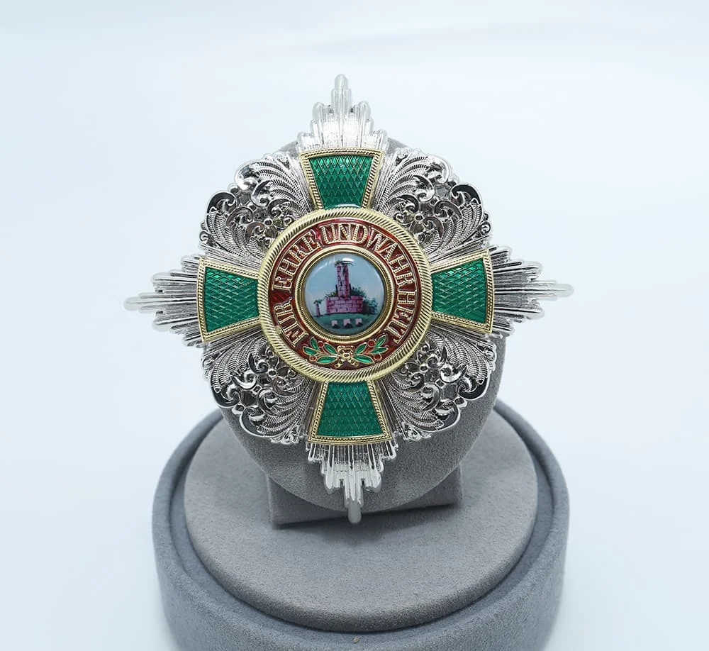 

German Empire Star of the Order of the Zähringer Lion Commander Class Rproduction