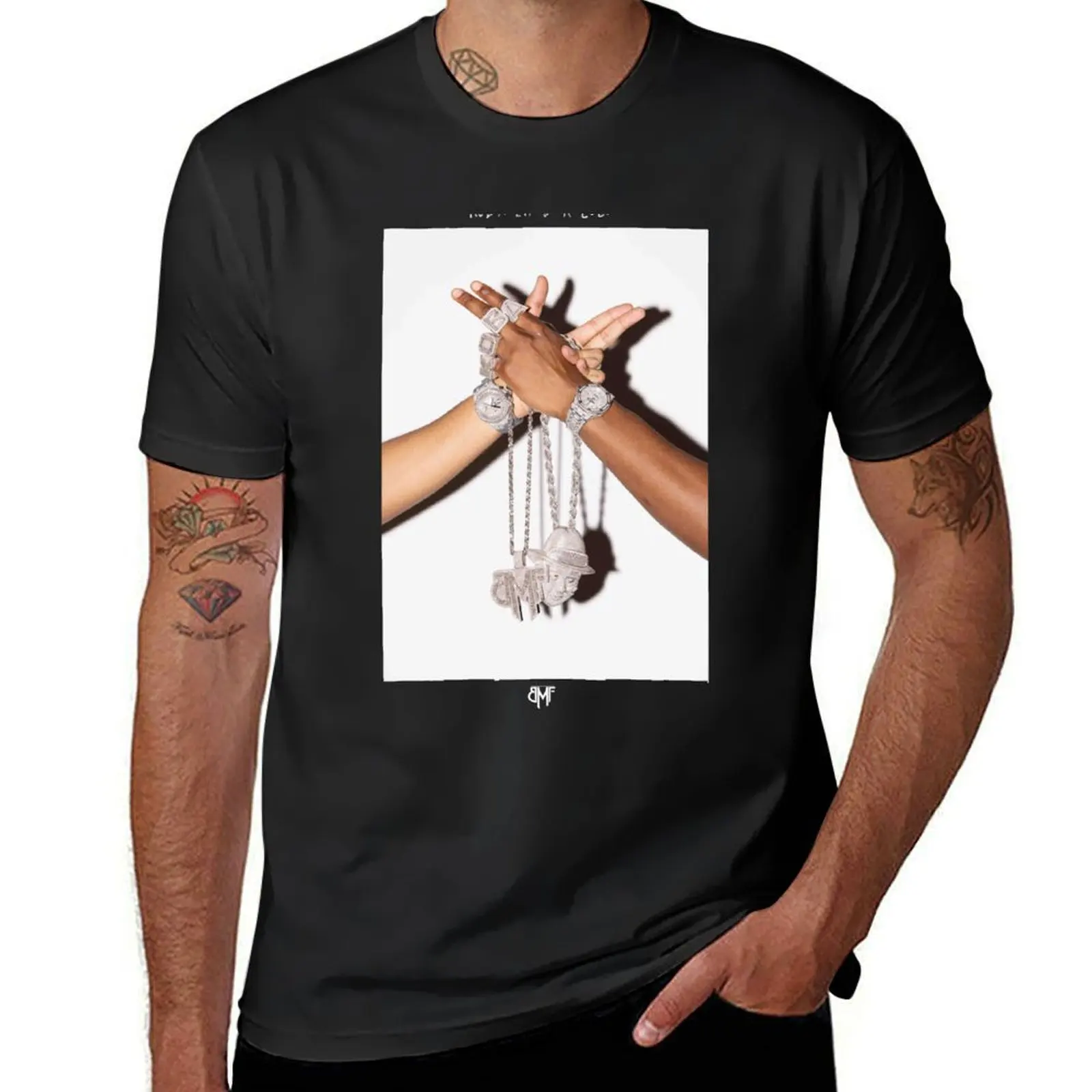 

BMF enemies T-Shirt tops customizeds anime designer shirts tshirts for men