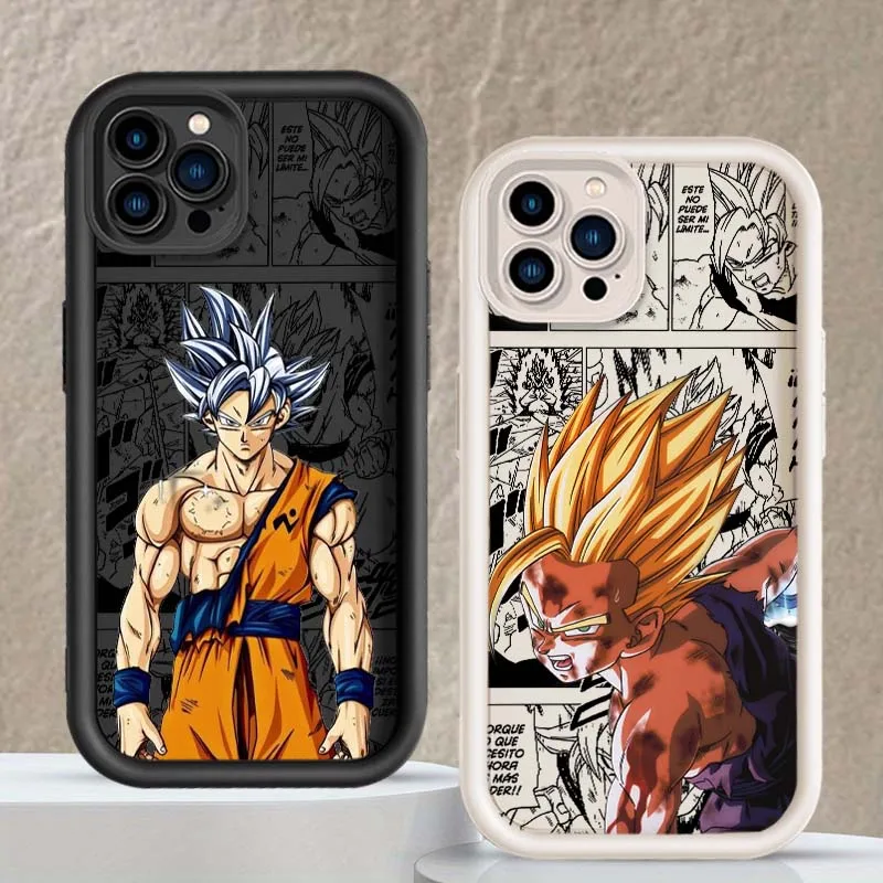 

D-Dragon Ball Goku Gohans For Apple iPhone 17 16 15 14 13 12 11 Plus Pro Max Eye Ladder Phone Case Cover