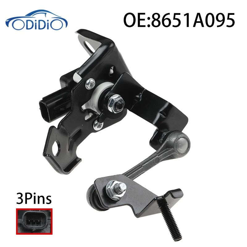 ODiDiO 8651A095 Car Headlight Leveling Sensor Front Suspension Height Sensor For Mitsubishi Outlander Lancer EX CW_W