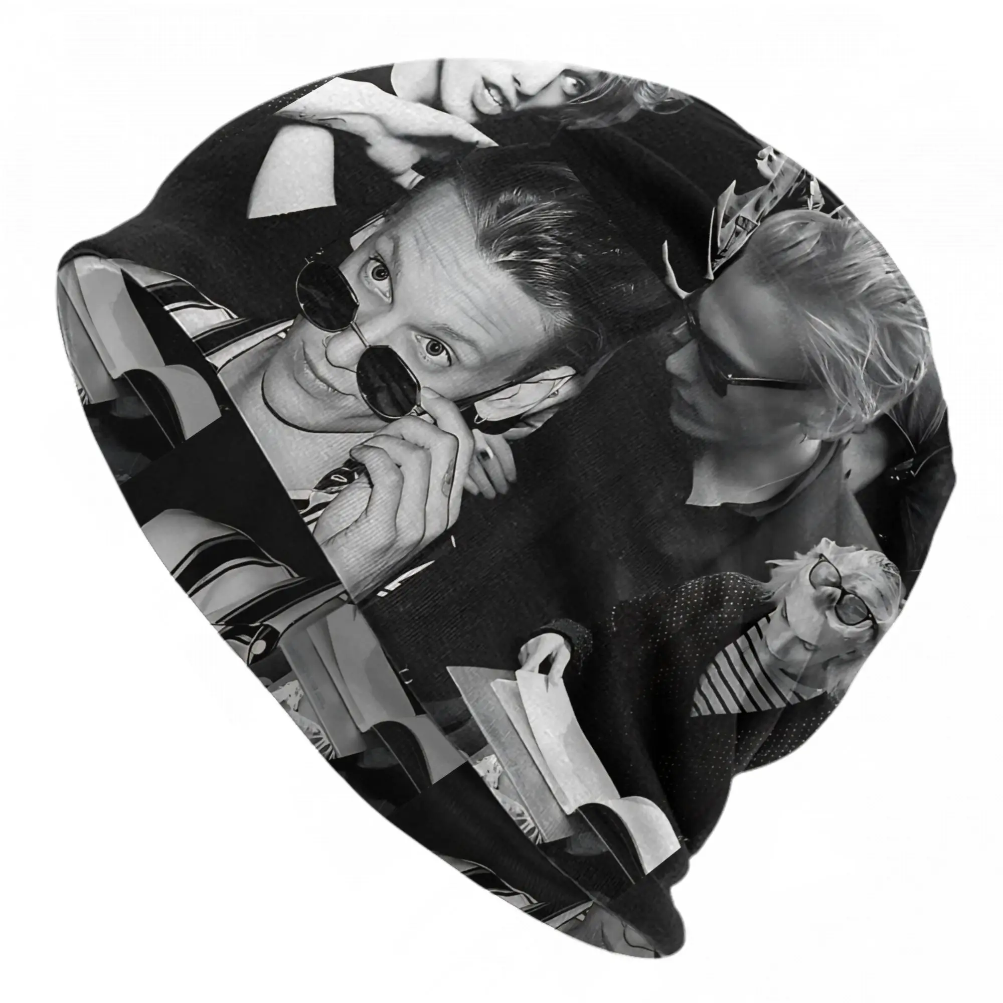 

Jamie Campbell Bower collage Skullies Beanies Hats Hip Hop Men Women Outdoor Caps Warm Dual-use Bonnet Hats