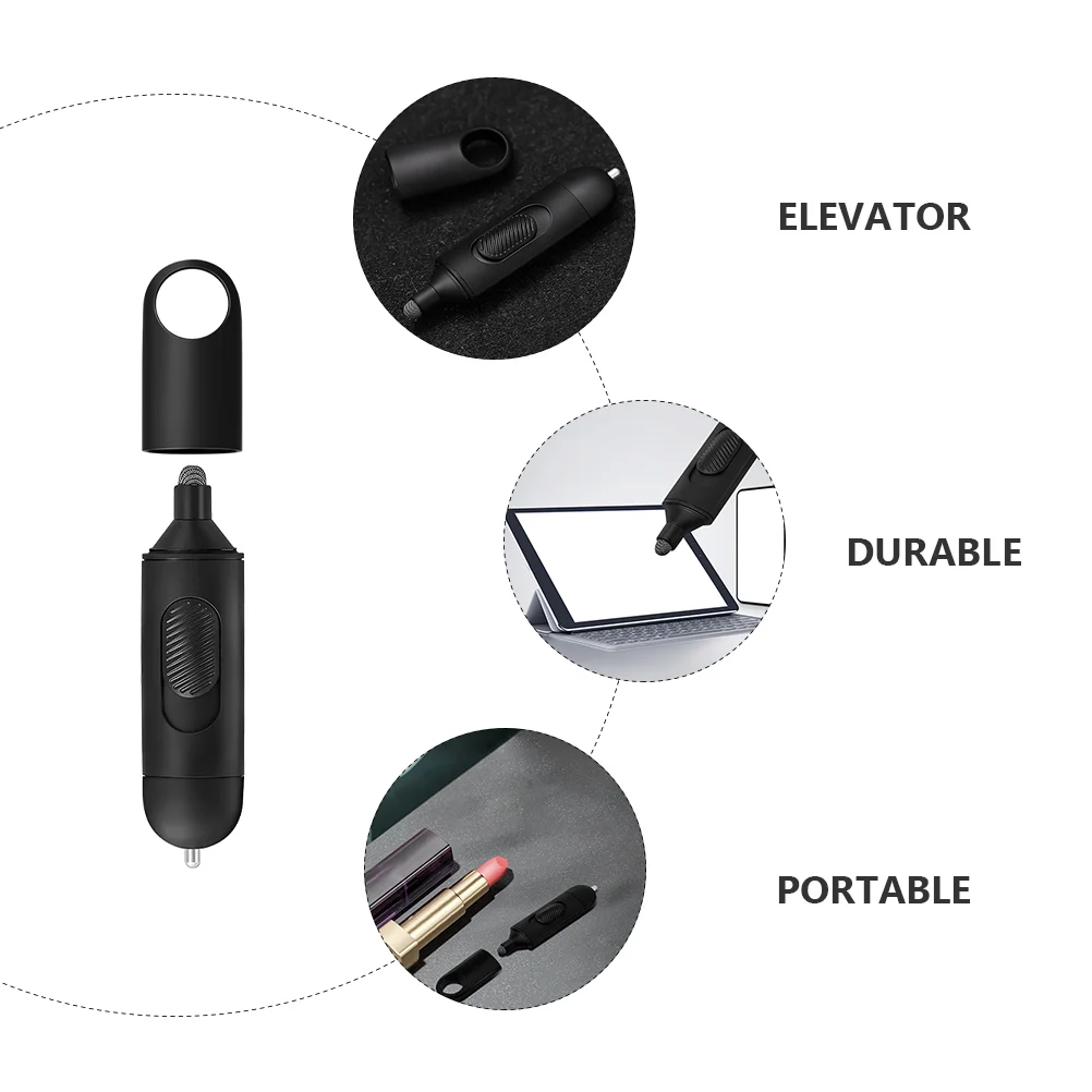 Button Pen Elevator Practical Pusher Ticket Machine Pressing Tool Tablet Stylus Key Ring