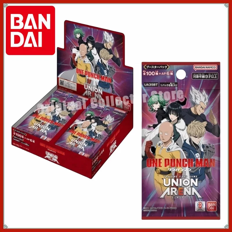 

Оригинальная коллекционная игра Bandai UNION ARENA Card TCG The Realm of Fighting Japanese UA35BT One Punch Супермен Replenish Bag Collect