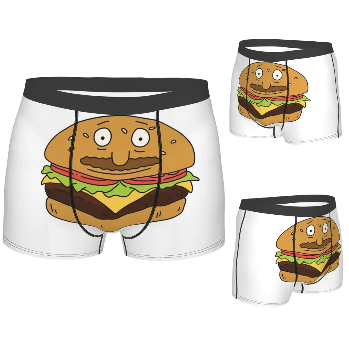 

Трусы-боксеры, шорты Bob As A Burger, мужские трусы, удобное нижнее белье для мужчин, подарки бойфренду