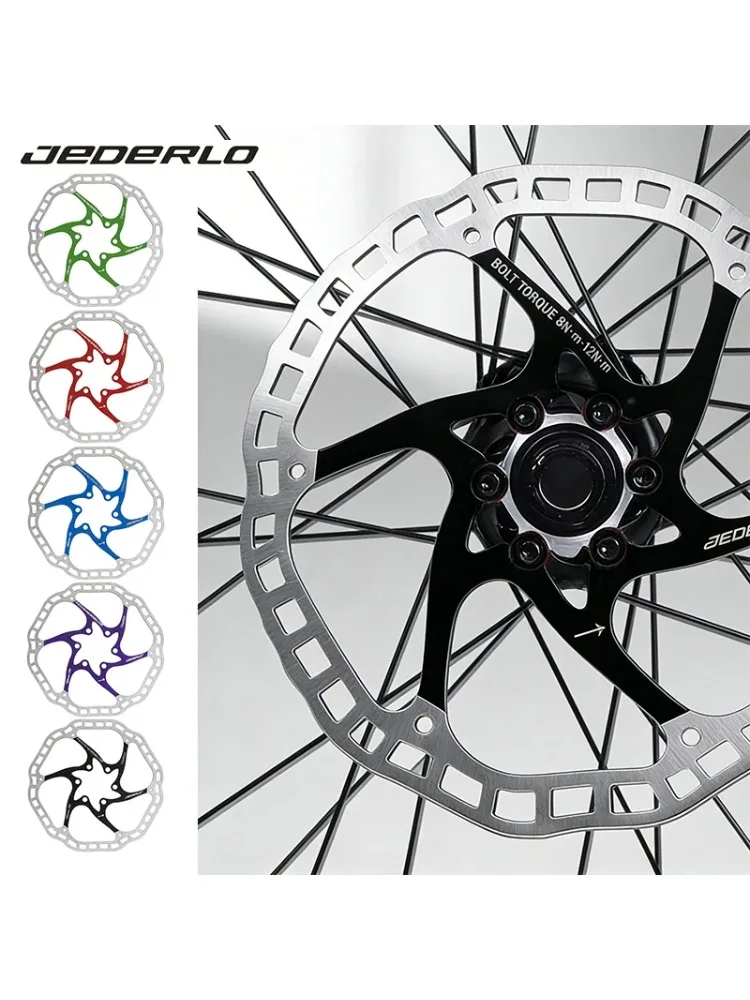 AliExpress NONE Bike Brake Rotor Disc 160mm 180mm Cycling Road MTB Hydraulic Brake Disks 6 Bolts Wear Resistant Disc Rotors for Bicycle Parts