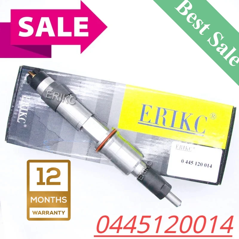 

ERIKC 0445120014 Diesel Common Rail Injector Nozzle 0 445 120 014 Fuel Injection 0445 120 014 for Renault 370 Premium