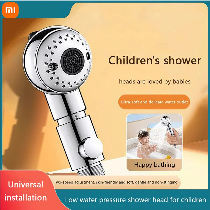 

XIAOMI MIJIA насадка для душа для ванной комнаты, аксессуары для сумочки, насадка для душа, нежный выход воды, не раздражающая, универсальная, новинка 2023 года