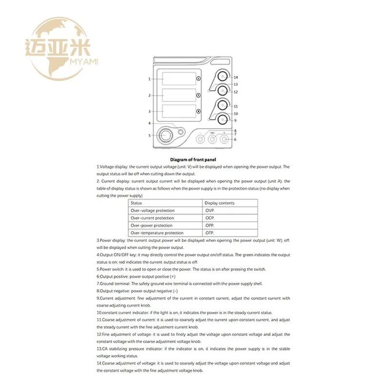 Laboratory 15V 30V 36V 60V 80V 100V 120V 150V 200V 300V Adjustable current 1A 2A 3A 5A 6A 10A 20A DC power supply