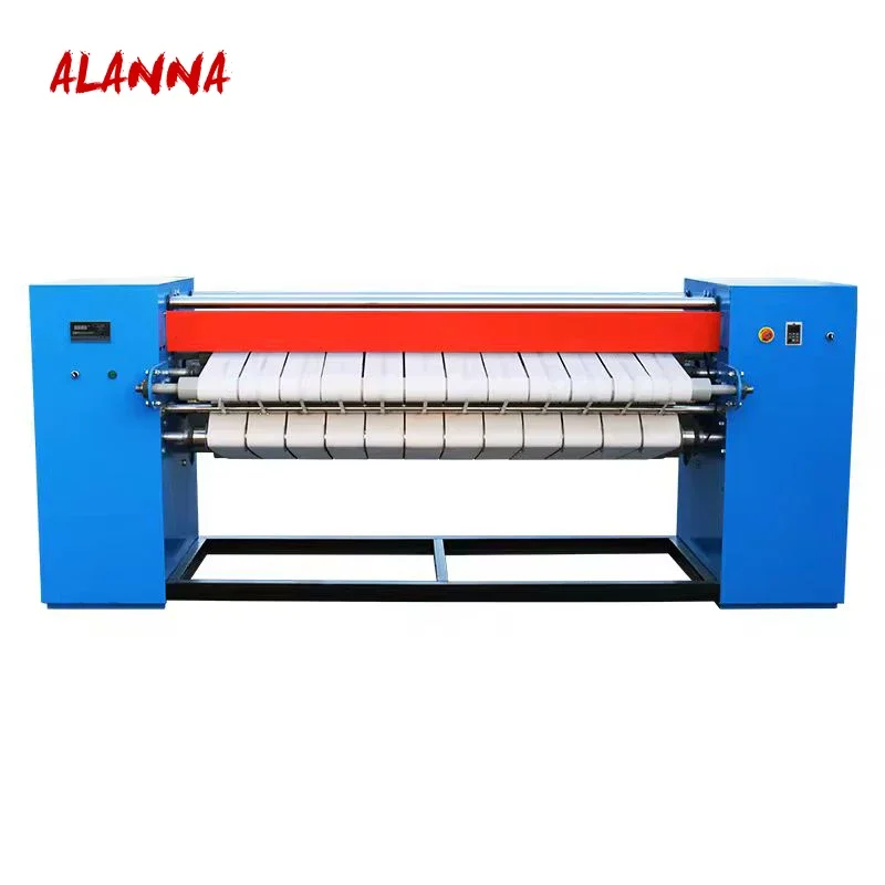 Automatic Professional Bed Sheet/Curtain/Ironing Machine Fabric Steam Flatwork Ironer