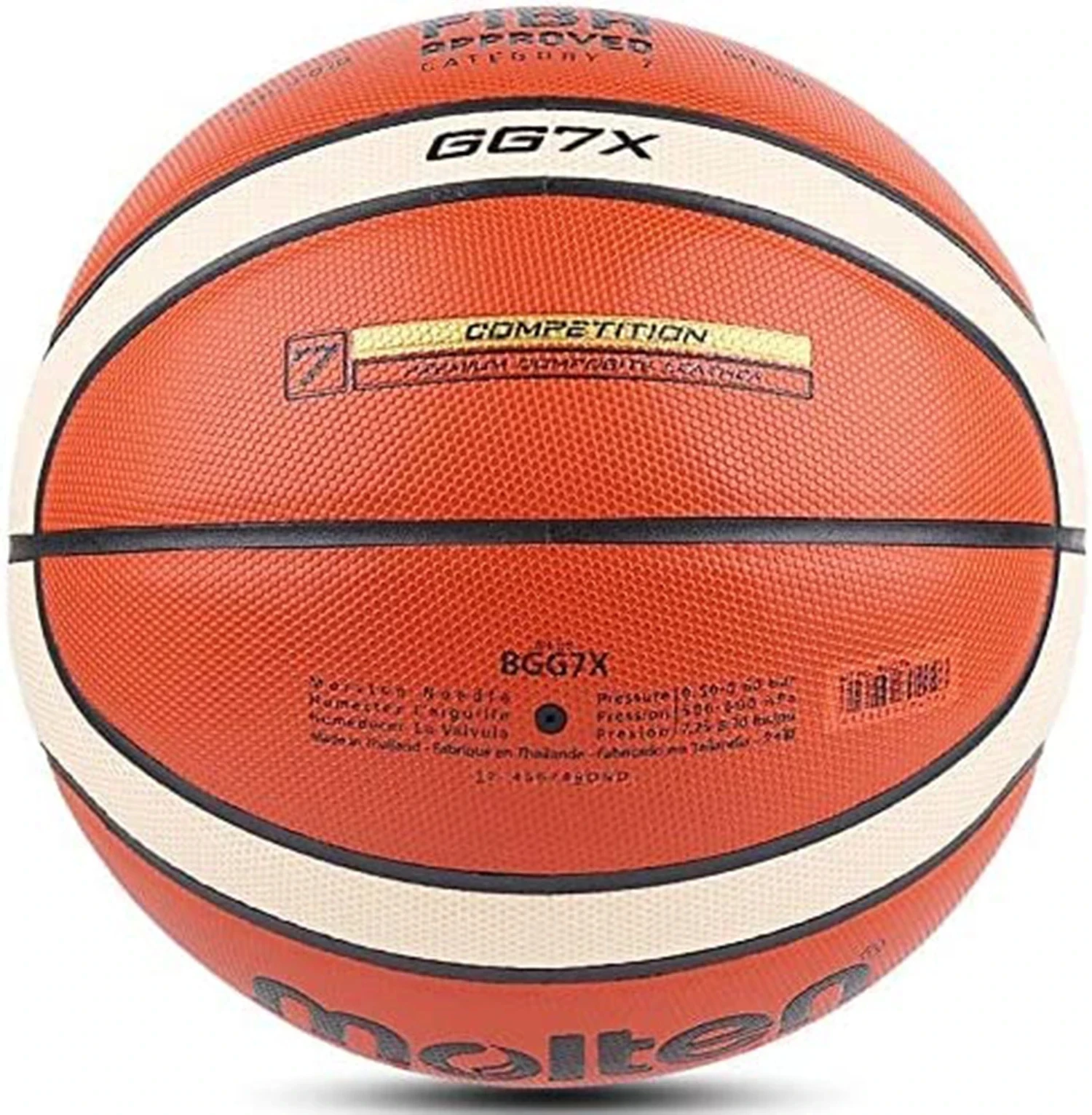 Molten GG7X Men Women Basketball Size 7 PU Game Training Standard Balls Kids Adult Competition Game Official Team Basketballs