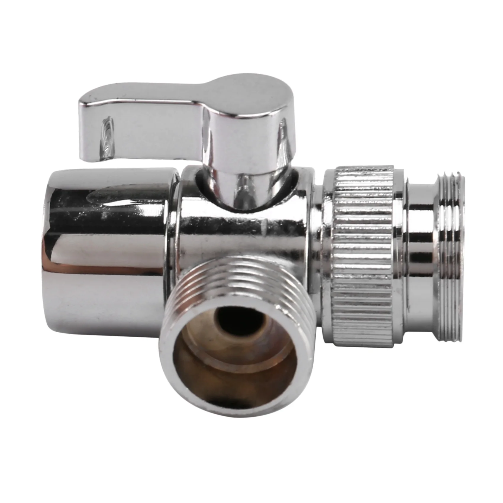 AT02-2X Faucet Valve Diverter Sink Valve Water Tap Faucet Splitter Adapter Home Bathroom Kitchen Diverter