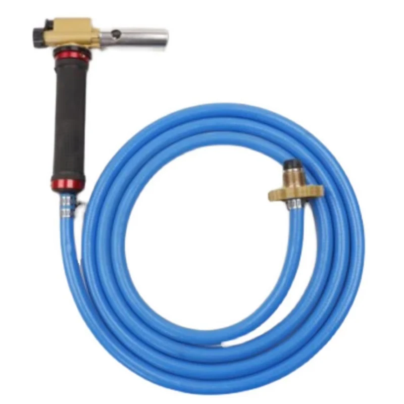 2.5m Flame Welding Torch Copper Aluminum Soldering Tool Liquefied Propane Gas Torch For Precious Metal Melting Gas Torch Blower